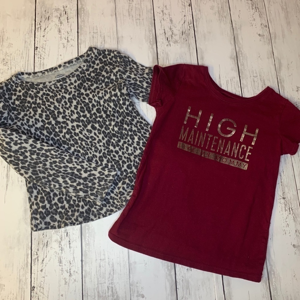 Bundle Girls Long Sleeved and short sleeved shirts